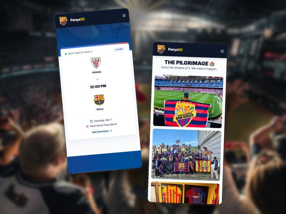 Penya Blaugrana San Diego screenshot 2