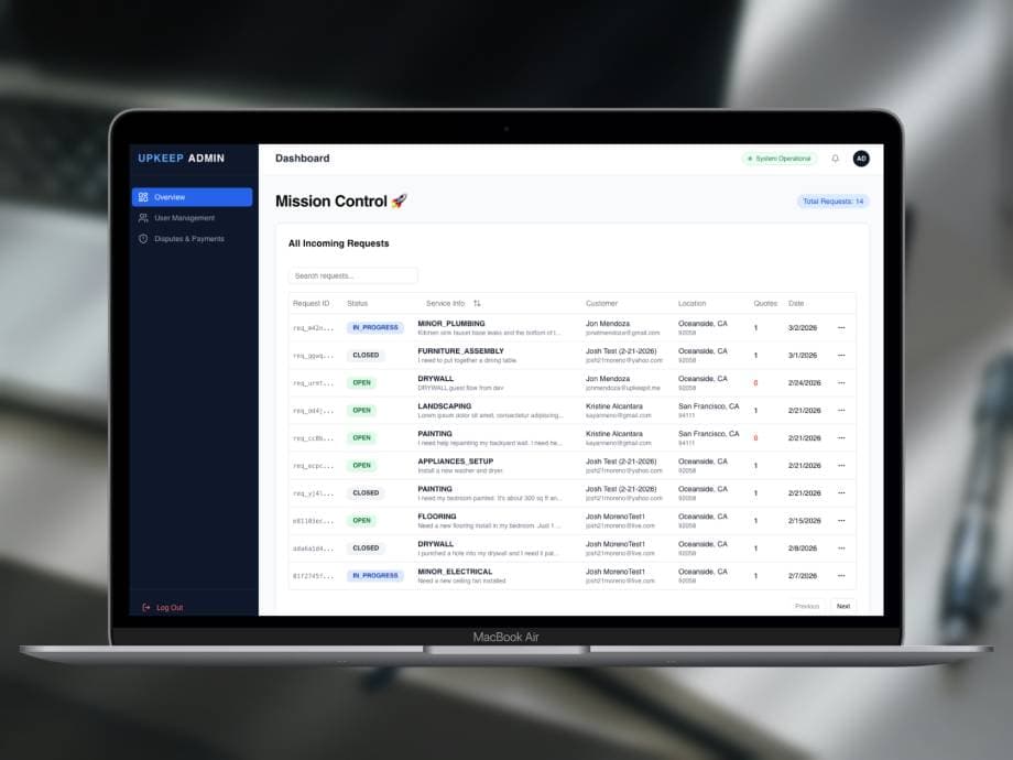 Upkeep Connects screenshot 2