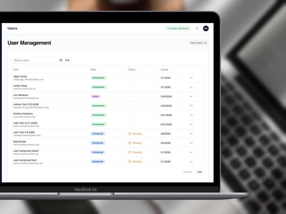 Upkeep Connects screenshot 3